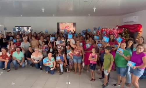 Imagem de compartilhamento para o artigo Gestão Juvenal Consolaro realiza última reunião de 2025 com grande evento aos beneficiários sociais em Figueirão da MS Todo dia